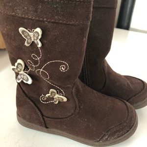 Cute brown boots Toddler 7